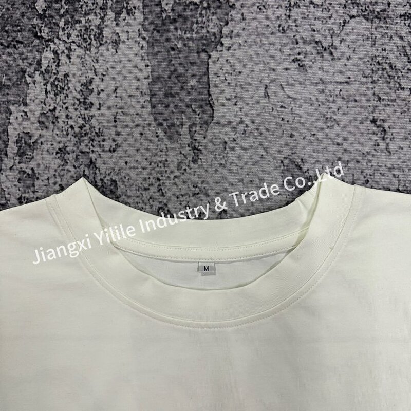 Men's Long Sleeve T Shirt - Manufacturer - TS2261 Waffle Hip Hop Double Layer Oversized DTG Print