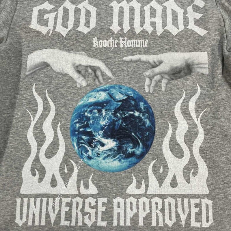 Long Sleeve Shirt - Manufacturer - TS3654 DTG logo Oversized Cut Out Boxy Cropped Rhinestone