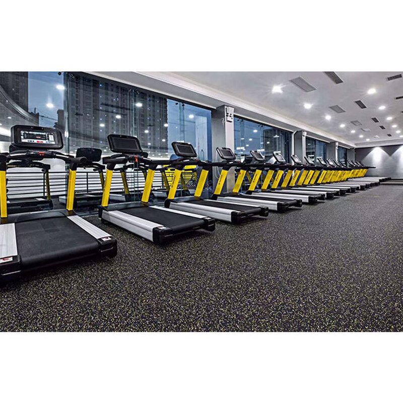 Gym Rubber Flooring - Manufacturer - 3-12mm Indoor EPDM Roll Fitness Floor Mat