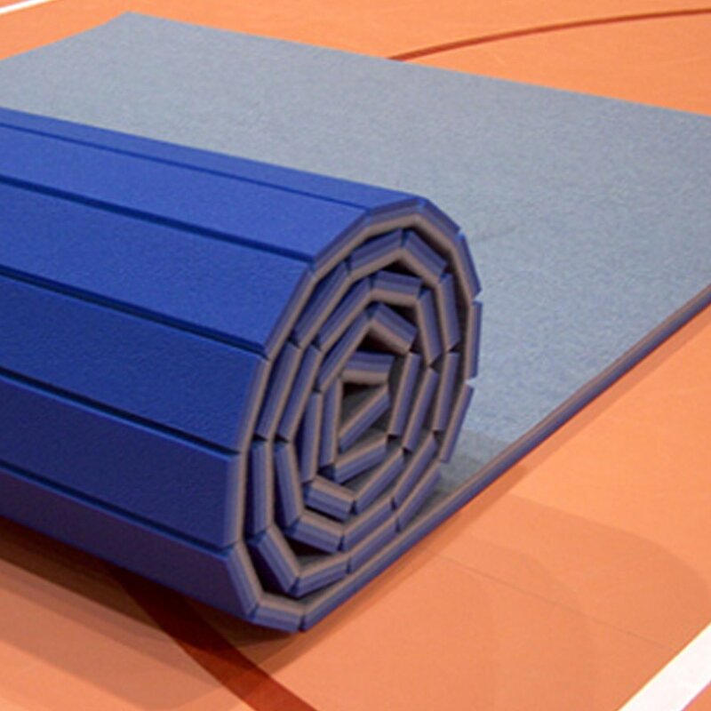 MMA Rollout Mat - Manufacturer - Blue 4cm Thickness Wrestling Fighting Gym Mat