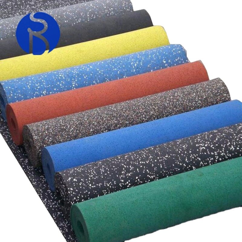 Gym Rubber Flooring - Manufacturer - EPDM Mat Fitness Center Floor Equipment