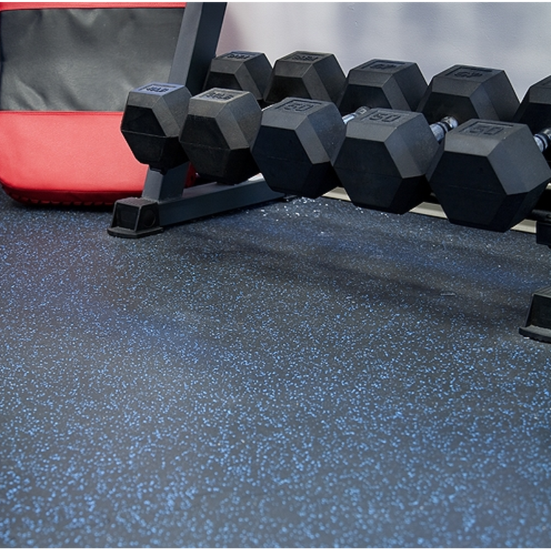 Gym Rubber Tile - Manufacturer - 20mm EPDM Black Floor Equipment Anti-slip Mat