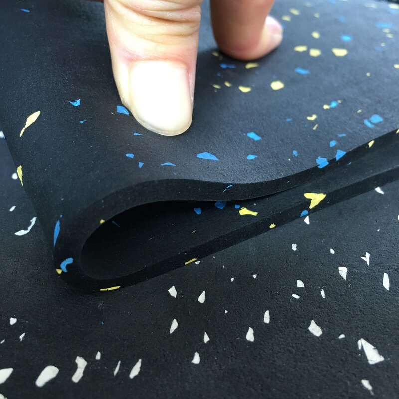 Gym Rubber Flooring - Manufacturer - EPDM Mat Fitness Center Floor Equipment