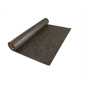 Gym Rubber Flooring - Manufacturer - 3mm-12mm Fireproof Black Roll Fitness Mat