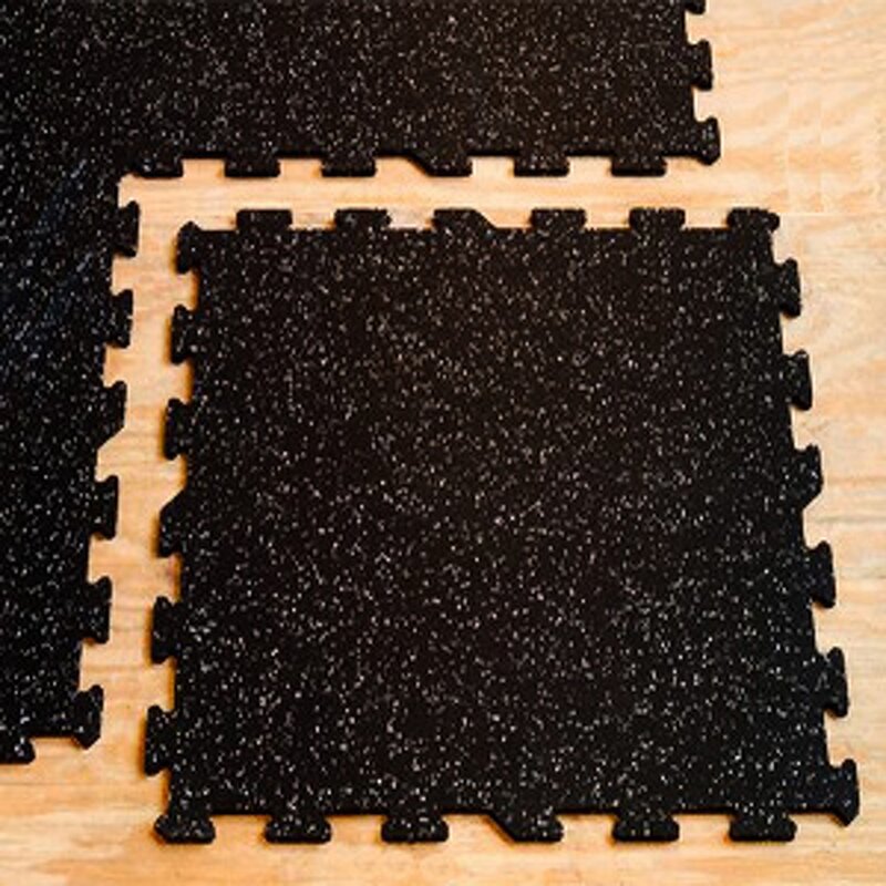 Gym Rubber Mat - Manufacturer - Anti-Squeak Silent Workout Fitness Floor