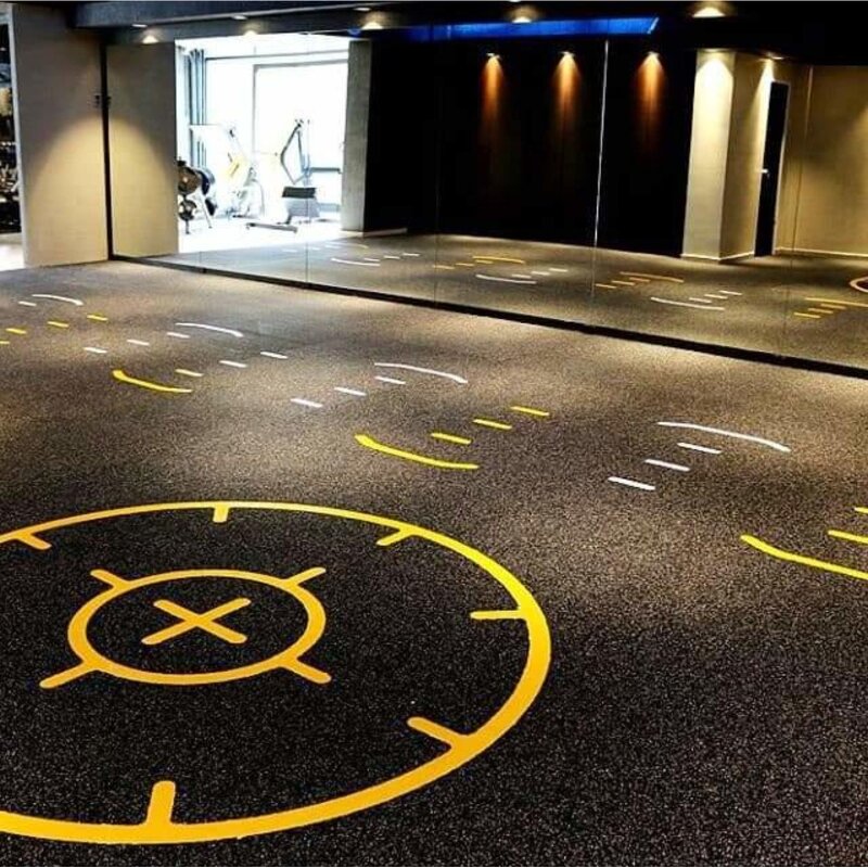 Gym Rubber Flooring - Manufacturer - Floor Tiles Fitness Equipment Mat Roll