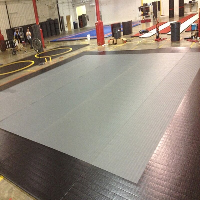 Wrestling Mat - Manufacturer - 1-5/8" Thick 6' X 36' Navy Single Roll Sport