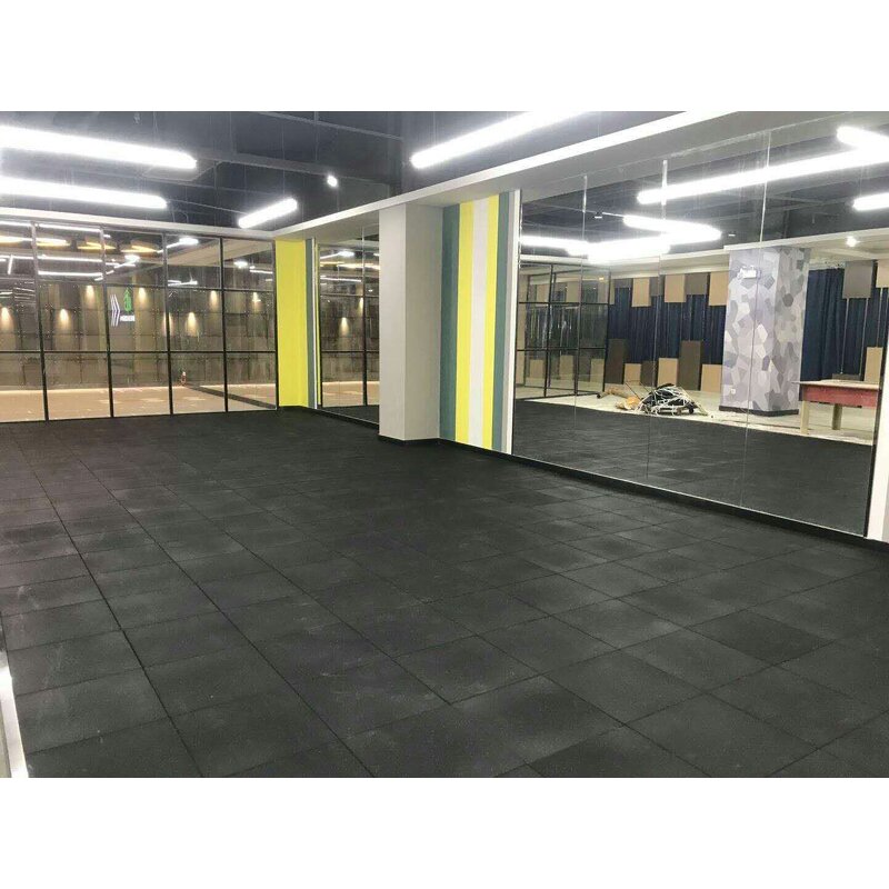 Gym Rubber Tile - Manufacturer - 15mm 20mm Heavy Duty Fitness Area Floor Mat