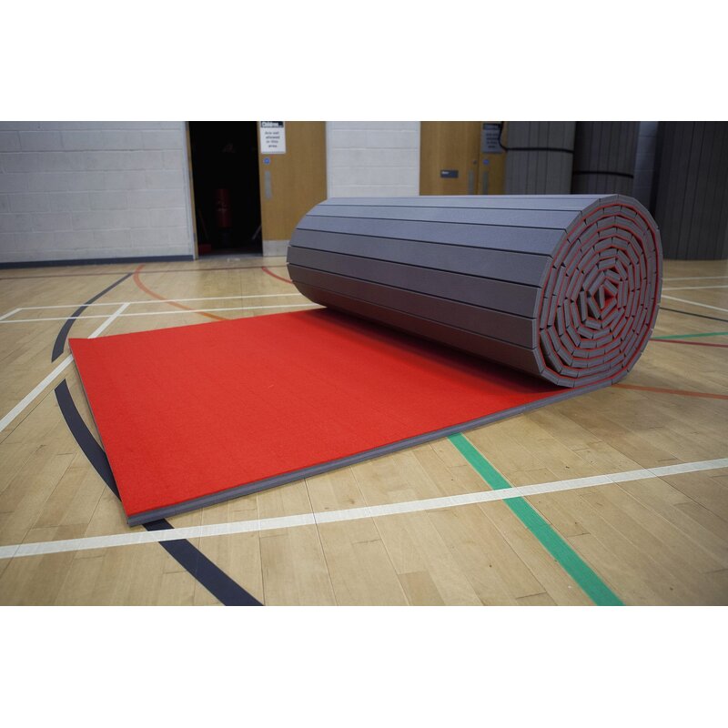 Karate Tatami Mat - Manufacturer - WKF Approved Flexi-Roll Vinyl Custom Logo MMA UFC