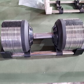 Adjustable Dumbbell - Manufacturer - 24kg Home Gym 1kg Increments Strength Training