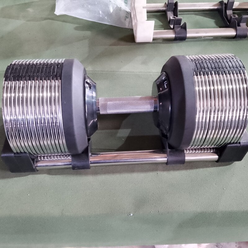 Adjustable Dumbbell - Manufacturer - 24kg Home Gym 1kg Increments Strength Training