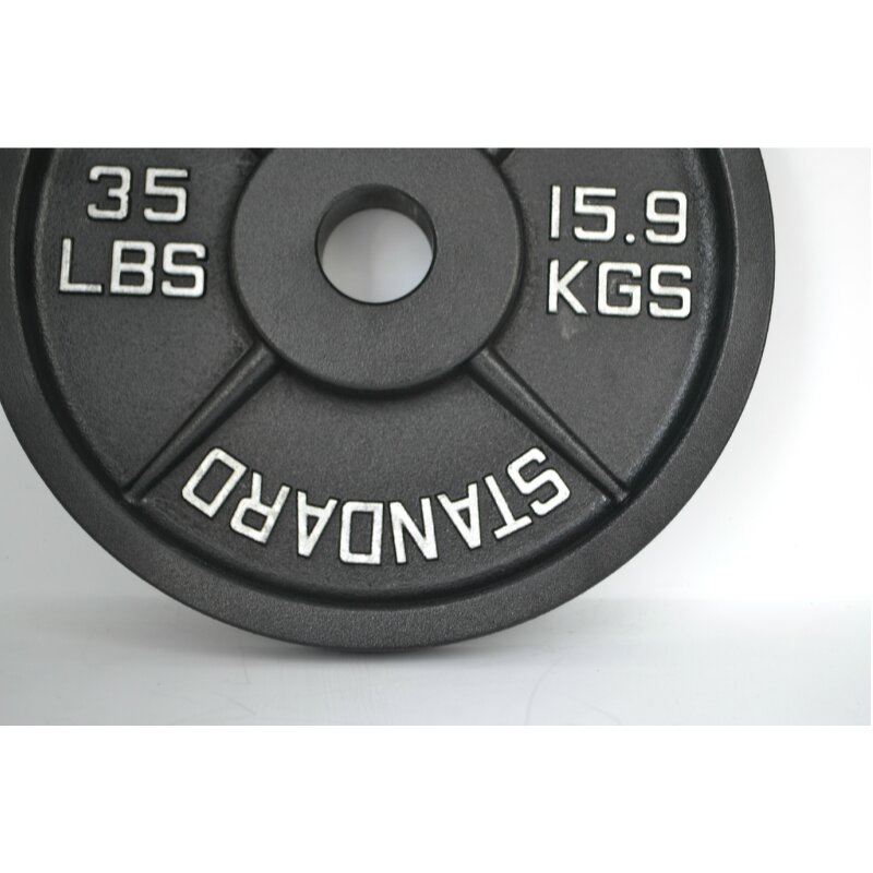 Weight Plates - Manufacturer - Cast Iron 5KG Bumper 20KG Free Weights Fitness