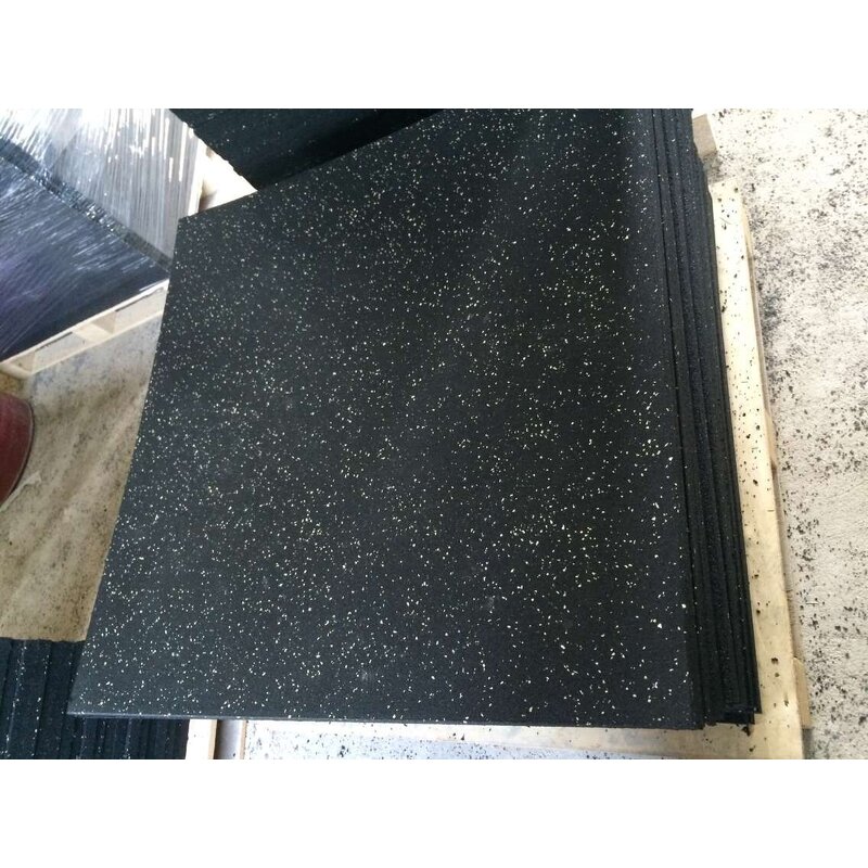 Gym Rubber Tile - Manufacturer - 8mm Noise Reduction Flooring Fitness Area Mat