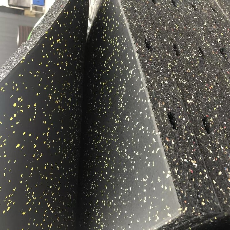 Gym Rubber Tile - Manufacturer - Noise Reduction Fitness Floor Equipment Mat