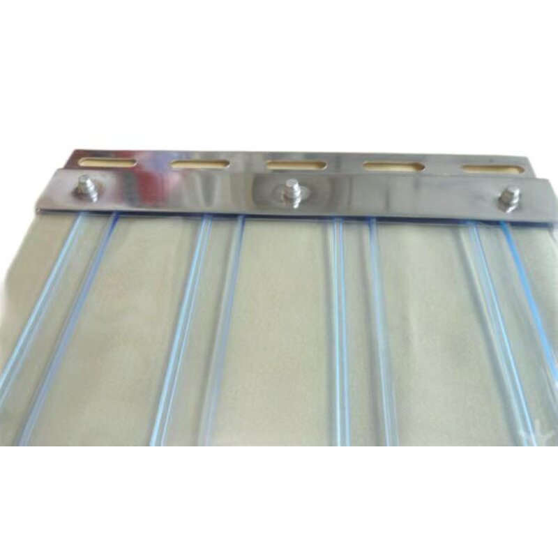 PVC Strip Curtain - Manufacturer - 3mm Transparent with Hanger System Door