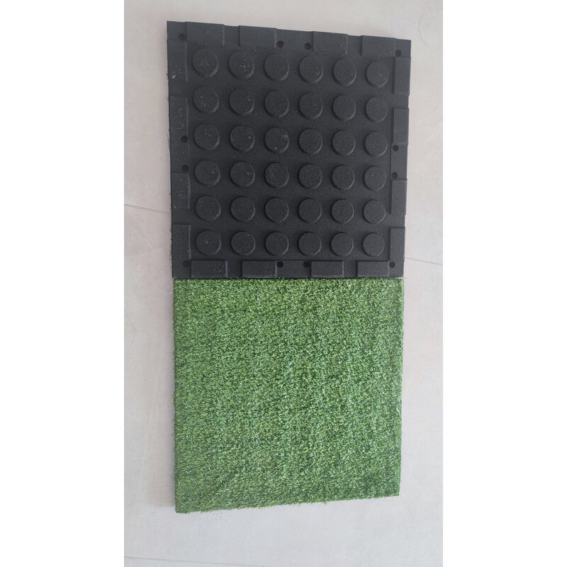 Artificial Turf - Manufacturer - 50mm Black Green Grass Fitness Room Synthetic Lawn