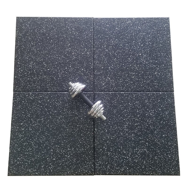 Gym Rubber Floor Mat - Manufacturer - Wear Resistant ISO Black Toxic Layer Surface