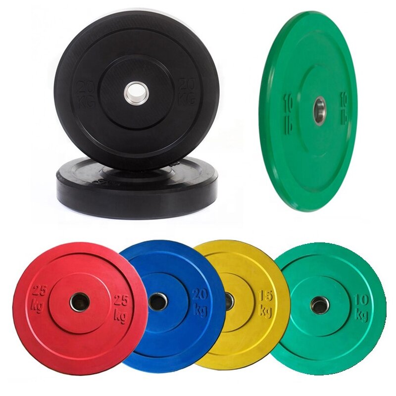 Bumper Plates - Manufacturer - Wholesale Gym Barbell Rubber Weightlifting Fitness
