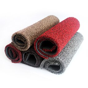 PVC Coil Mat - Manufacturer - Anti Slip Roll Loop Type Carpet Firm Backing