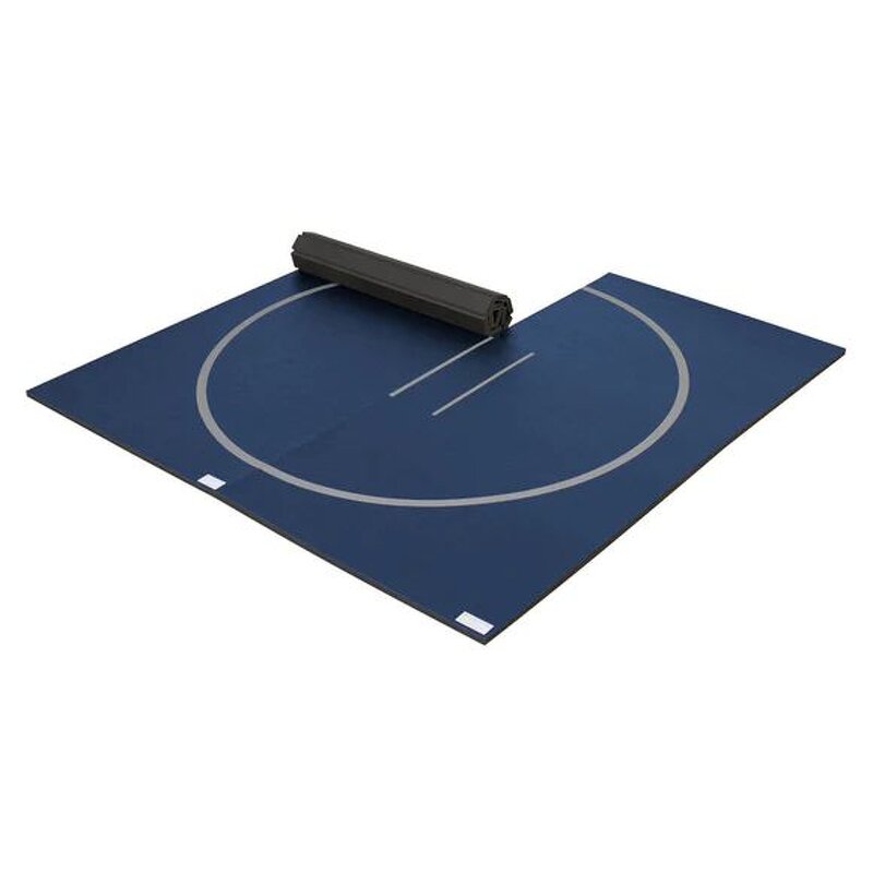MMA Wrestling Mat - Manufacturer - Blue Roll Out Grappling Fitness Training