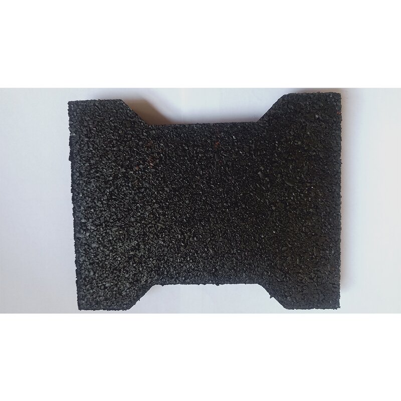 Dog Bone Rubber Tiles - Manufacturer - Customized Safety Anti-Slip Stable Paving