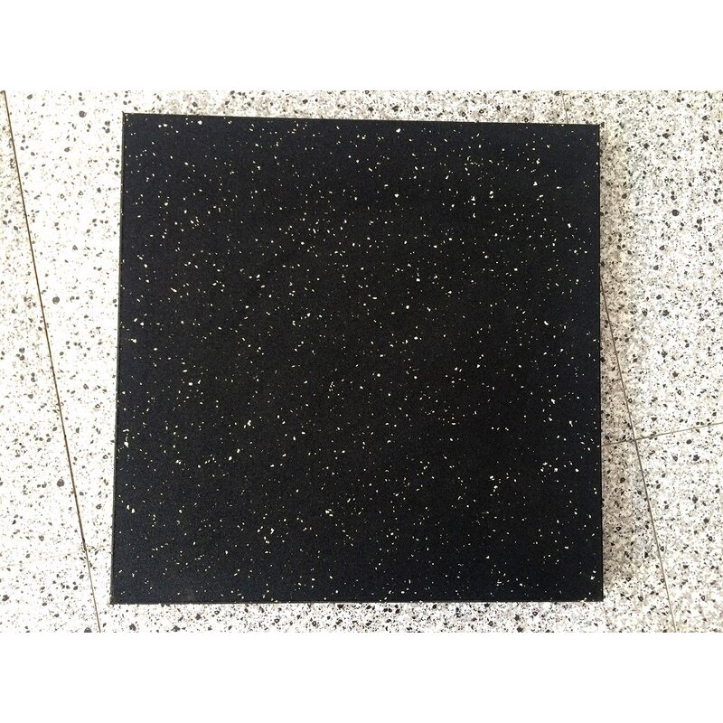 Gym Floor Mat - Manufacturer - Factory Customized 50*50 Interlocking Fitness Tile