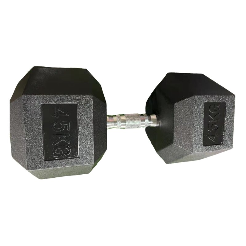 Rubber Coated Dumbbell - Manufacturer - Factory Direct Strength Training Commercial