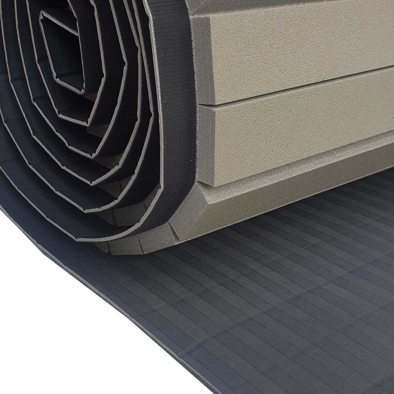 Zebra Roll-Out Mat - Manufacturer - High Strength Rebound 1-1/4" Home Fitness