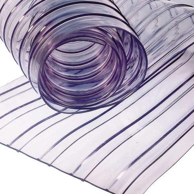 PVC Strip Curtain - Manufacturer - 200mm/300mm 2mm/3mm Width Thickness Plastic