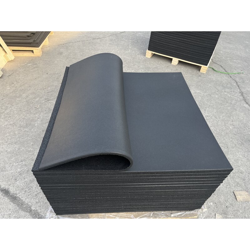 Gym Rubber Flooring - Manufacturer - High-quality Roll Tile Padded Comfort Durable