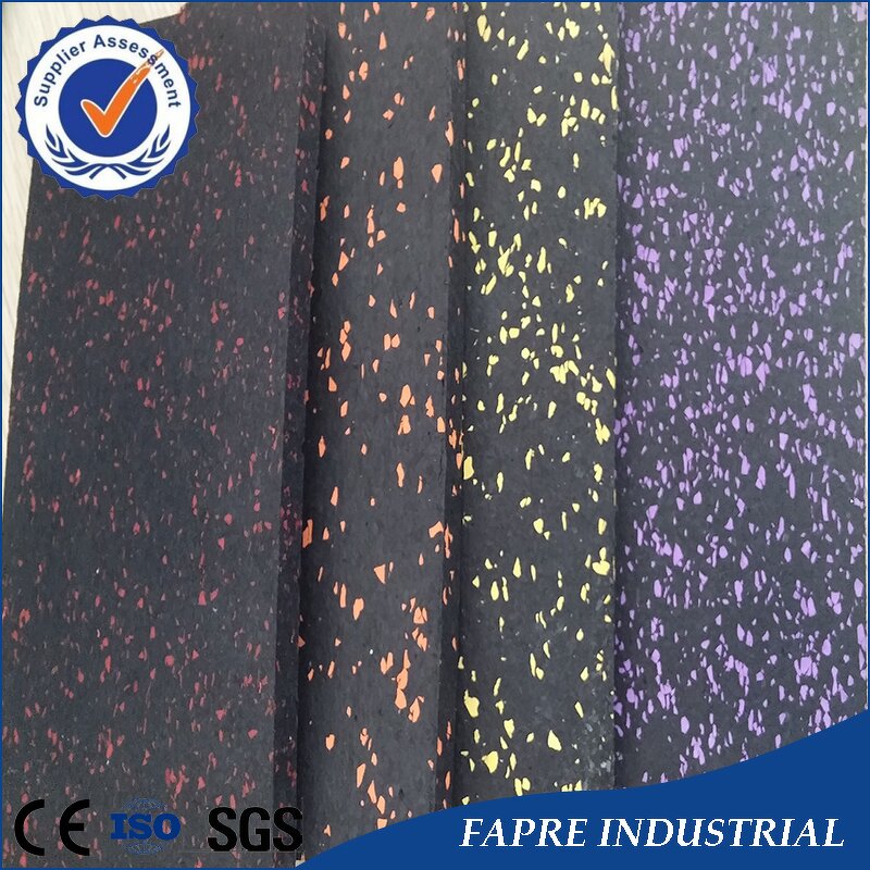 Gym Rubber Mat - Manufacturer - Versatile Yoga Pilates Weightlifting Anti-Slip