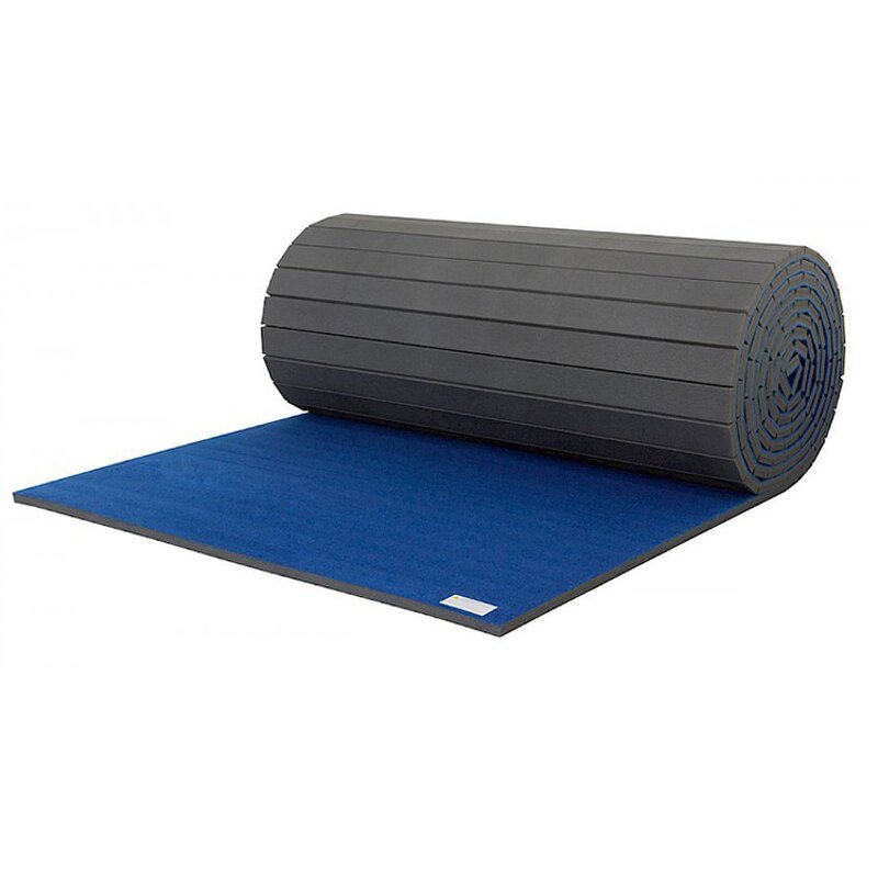 MMA Rollout Mat - Manufacturer - Blue 4cm Thickness Wrestling Fighting Gym Mat