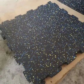 Gym Rubber Flooring - Manufacturer - Soft-Edged Anti-Injury Sharp Corners Mat