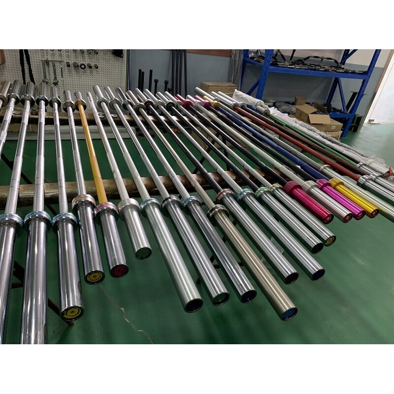 Barbell Bar - Manufacturer - 15kg 20kg Hard Chrome Multi Grip Weight Lifting Home