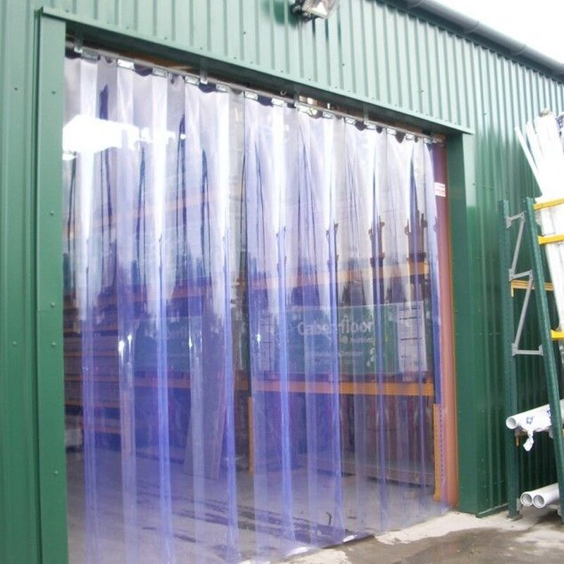 PVC Door Curtain - Manufacturer - Free Sample Transparent Anti Insect Anti Static