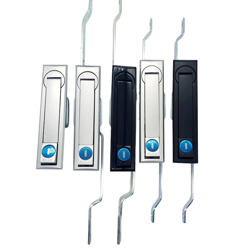 Industrial Panel Lock - Manufacturer - HengSheng Zinc Alloy Push Button Rod Control Swing Handle