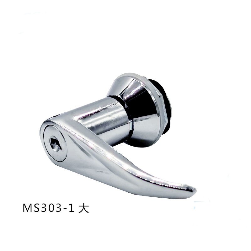 Testing Box Handle - Manufacturer - MS303 Zinc Alloy Swing Door Key Latch Plane Lock Hardware