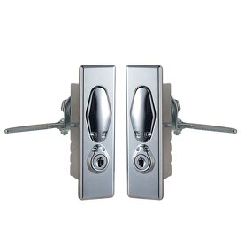 Zinc Alloy Door Lock - Manufacturer - Hengsheng MS505 Push Button Bounce Electrical Panel Handle