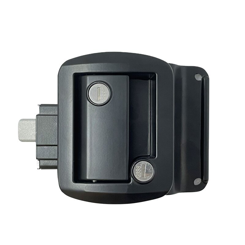 OEM RV Door Lock - Manufacturer - Meigu Zinc Alloy Black Motorhome Boat Caravan Trailer Cabinet
