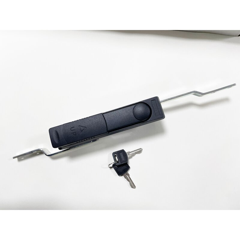 Cabinet Swing Lock - Manufacturer - Hengsheng MS848 3 Point Plane Swing Door Handle Hardware