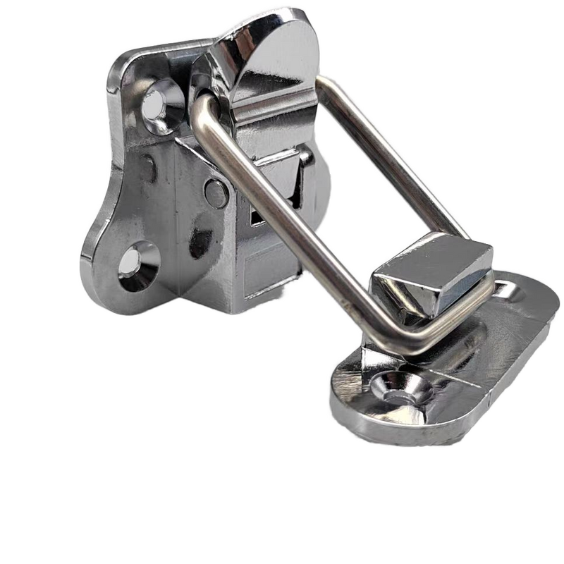 Anti-Theft Door Latch - Manufacturer - HengSheng DK611 Stainless Steel Automatic Spring Cylinder