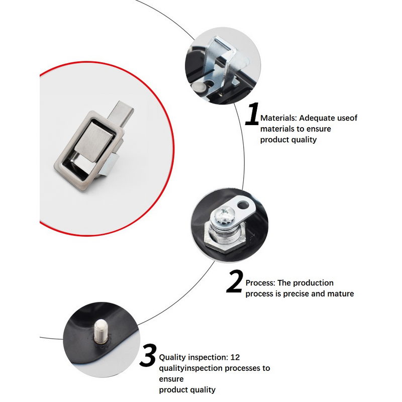 RV Impact Lock - Manufacturer - Hengsheng 304 Stainless Steel Cabinet Door Toolbox Handle