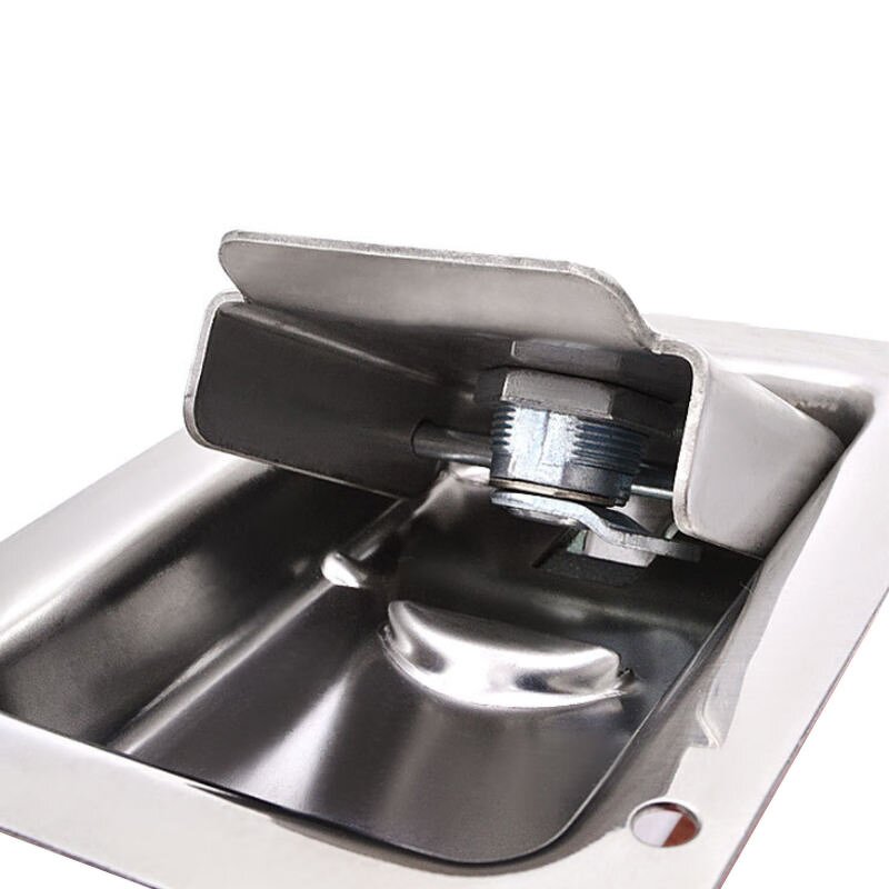 Stainless Paddle Lock - Manufacturer - Hengsheng MS859 304ss RV Truck Tool Box Handle Latch