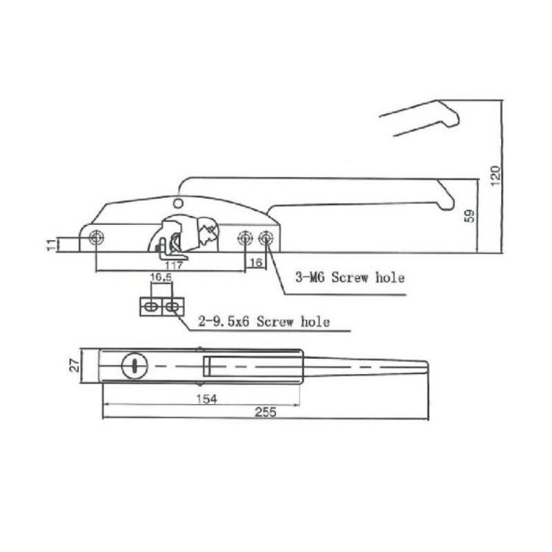 Electric Cabinet Buckle - Manufacturer - Hot-selling Hengsheng HFW61 Zinc Alloy Magnetic Ball