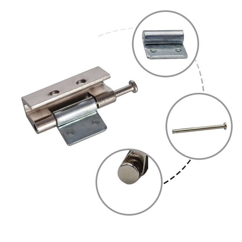 Industrial Cabinet Hinge - Manufacturer - Hengsheng CL237 Zinc Alloy Electric Box Kitchen Door