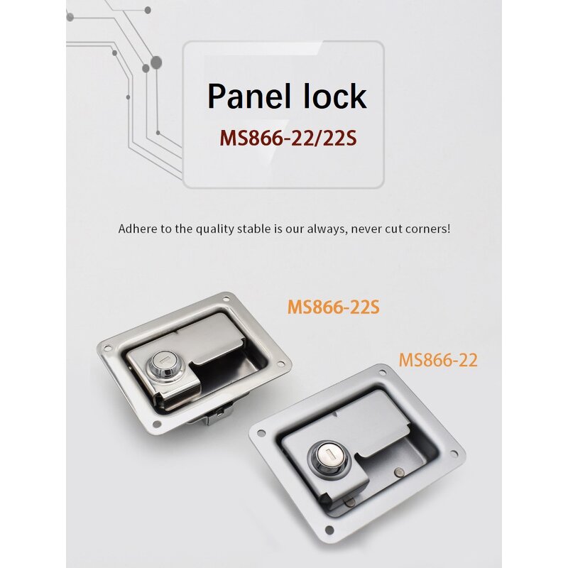 Truck Paddle Lock - Manufacturer - Hengsheng 304 Stainless Steel Heavy Duty Toolbox Safety Latch