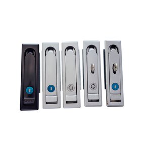 Flush Latch Lock - Manufacturer - Zinc Push Button Compression Electromechanical Box Plane Design