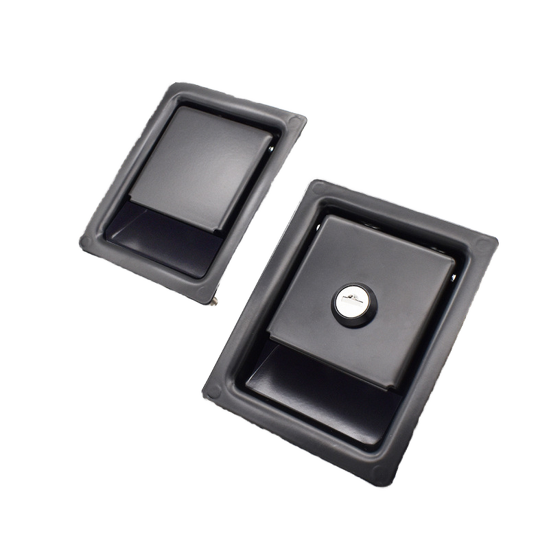 Black RV Plane Lock - Manufacturer - Hengsheng MS866 Iron Cargo Box Puller Metal With Key