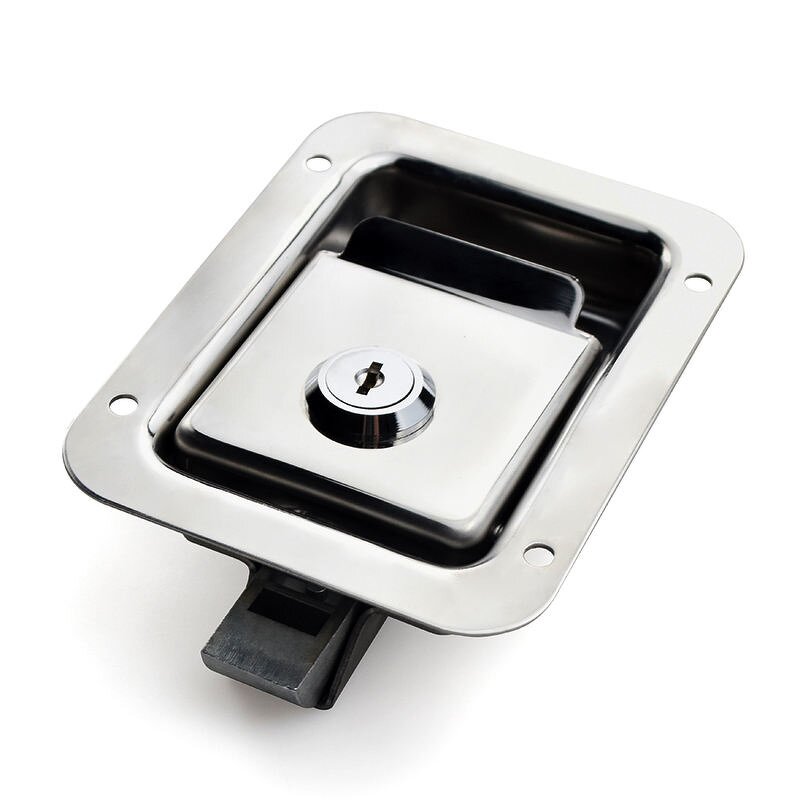 Stainless Paddle Lock - Manufacturer - Hengsheng MS859 304ss RV Truck Tool Box Handle Latch