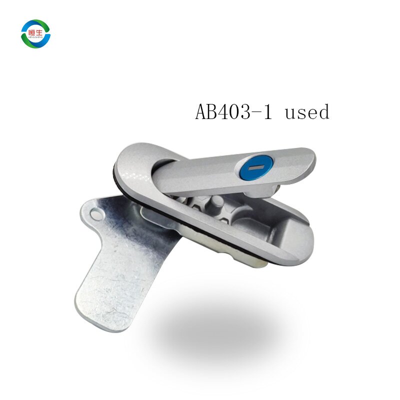 Electric Cabinet Lock - Manufacturer - HengSheng AB403 Zinc Alloy Plane Control Cabinet Lock
